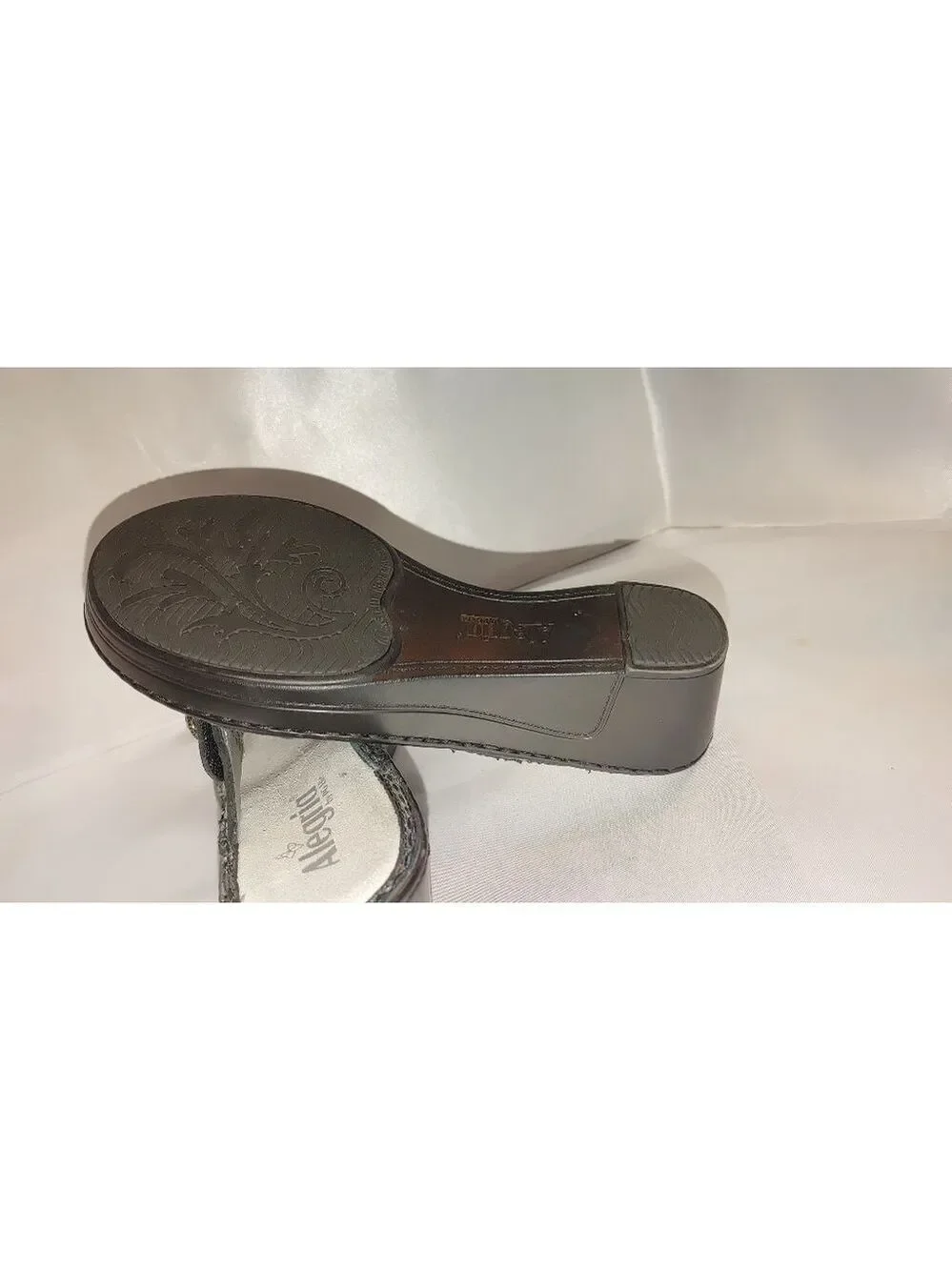 Alegria Loti Tectonic Wedge Sandal Size 38